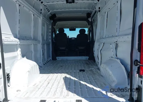 2025 Ram Promaster 2500 Slt High Roof 159 Wb from USA, damaged, VIN 3C6LRVDG8SE534677